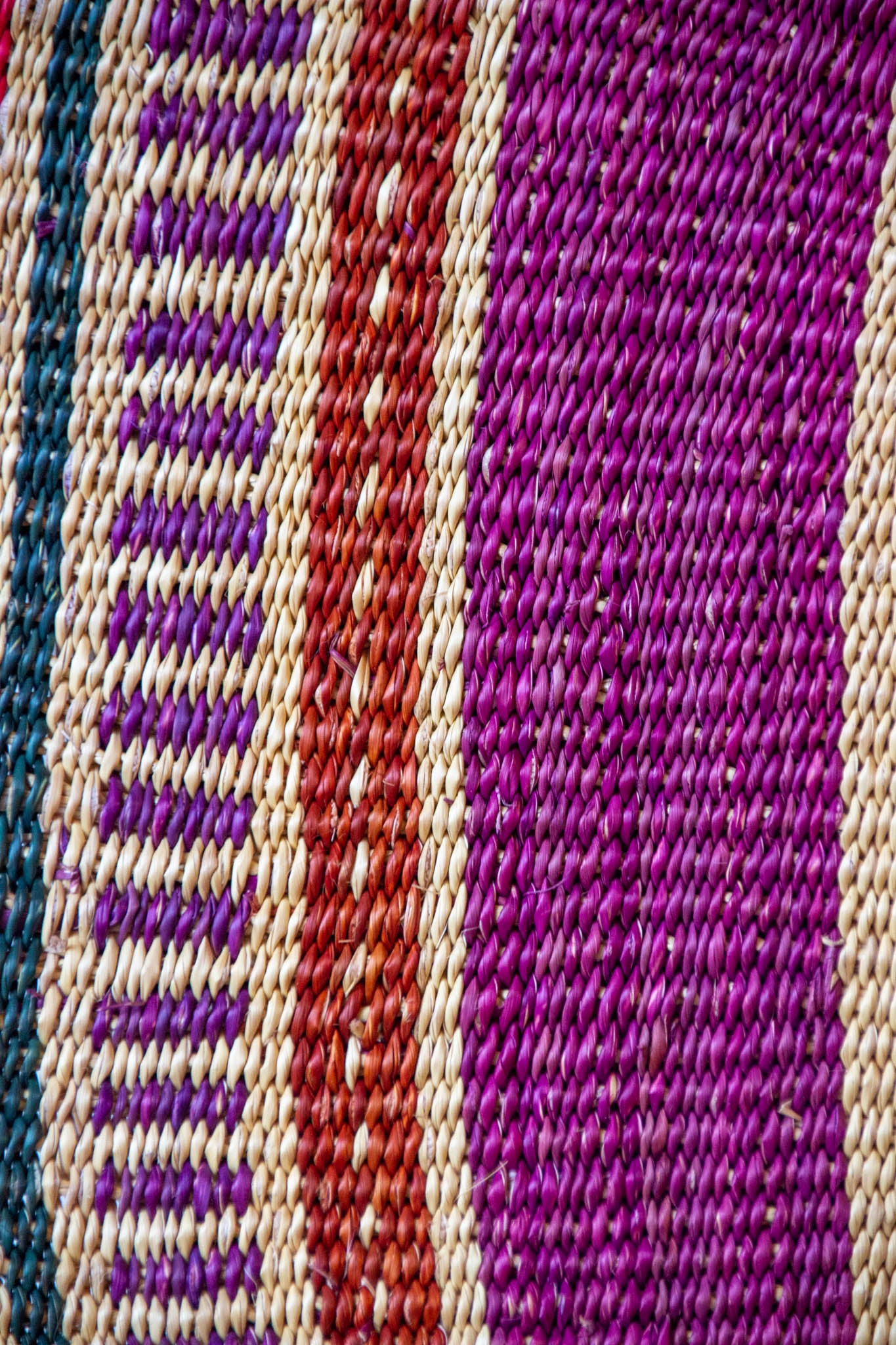 Paipay africano XXL Lilac de fibra natural