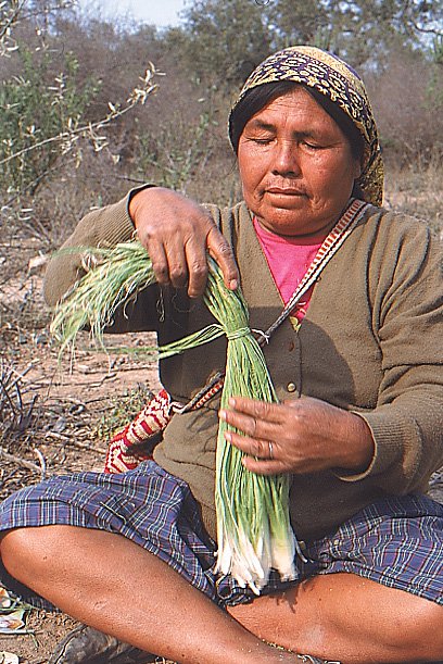 Wichí Ancoche Bag of chaguar fiber