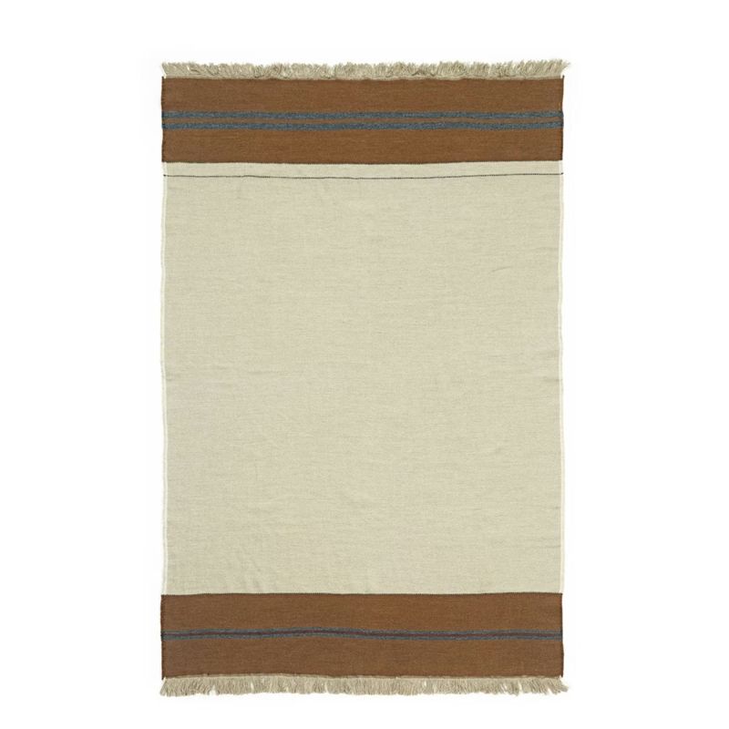 Manta Highland de lana y lino belga 140 x 220 cm