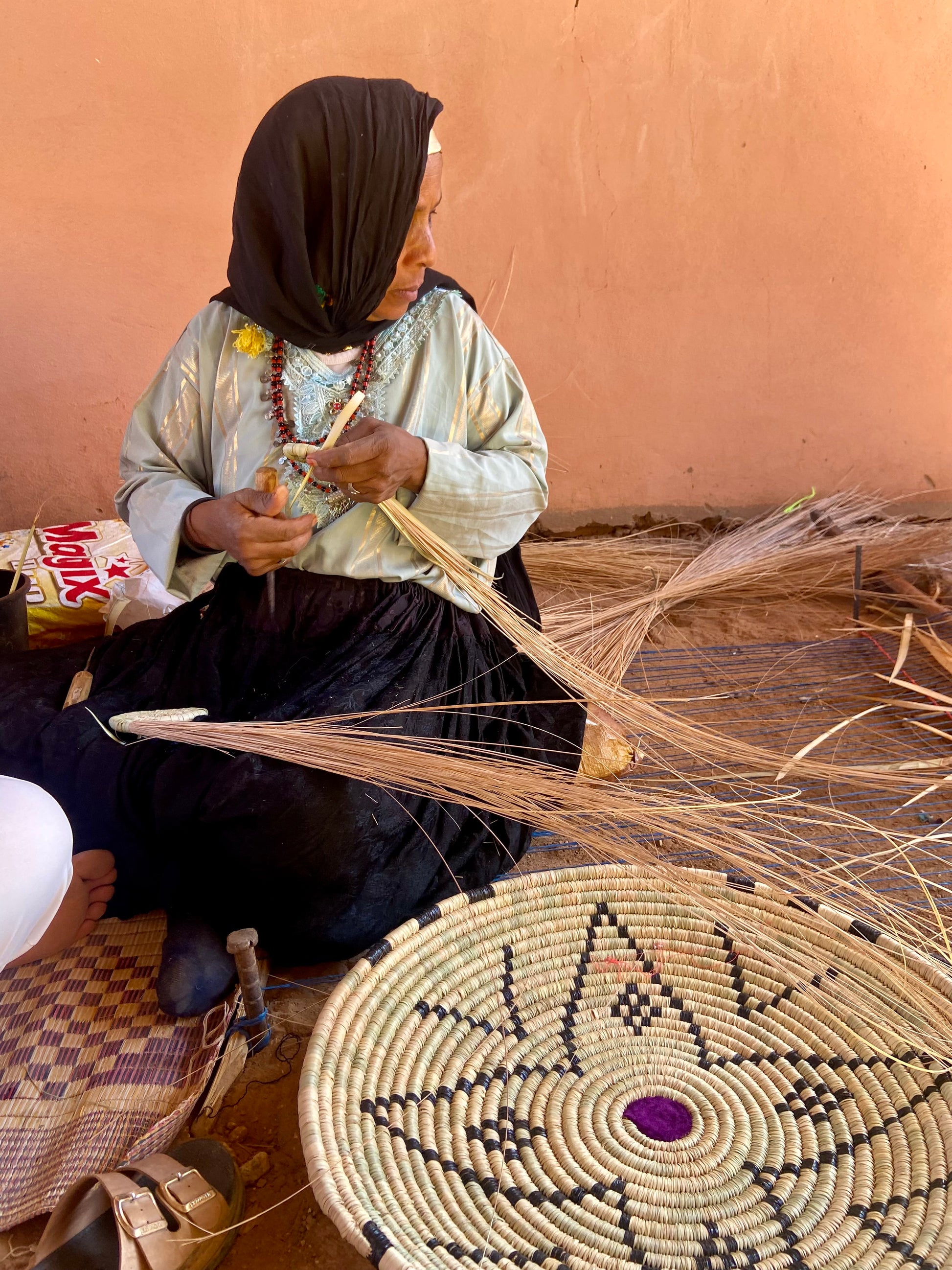 Plato decorativo M Nuyum - Plato decorativo - ETHNICA DECO