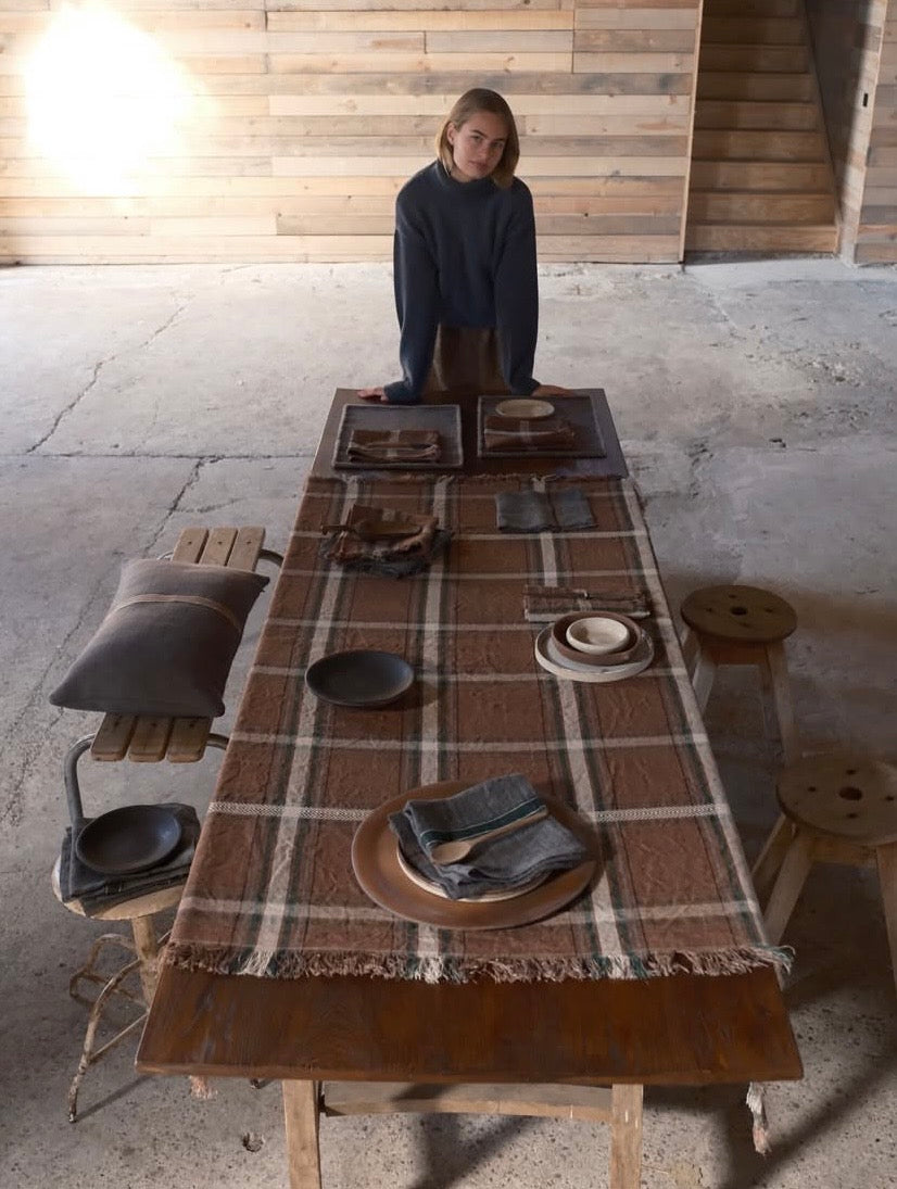 Mantel Rowan de lino belga 140 x 180 cm