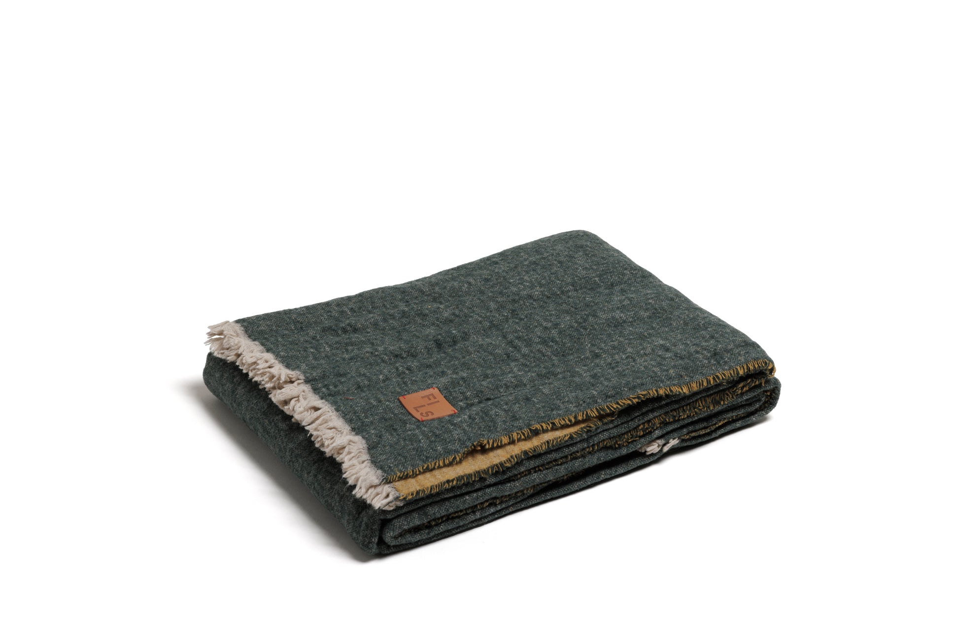 Green cushion cover 100% recycled cotton 