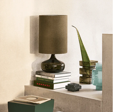 Jarrón vidrio reciclado Laurel