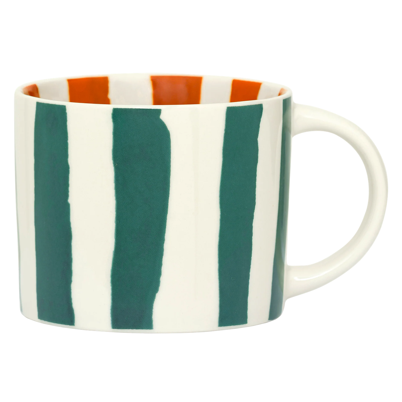 Taza cerámica Green Stripe
