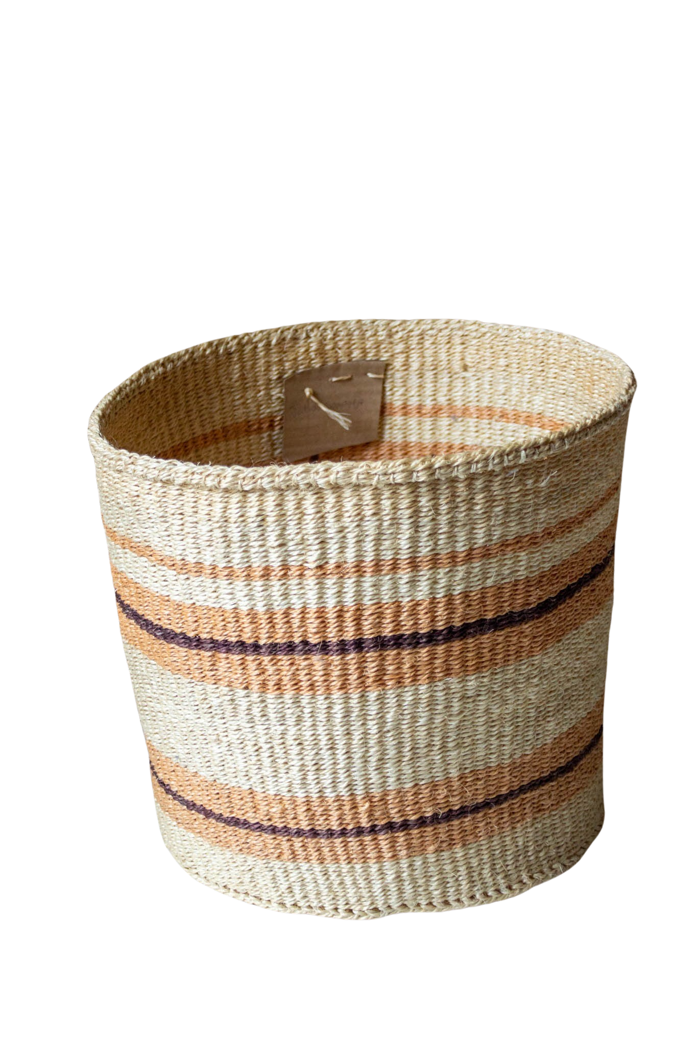 Cream african sisal Basket 