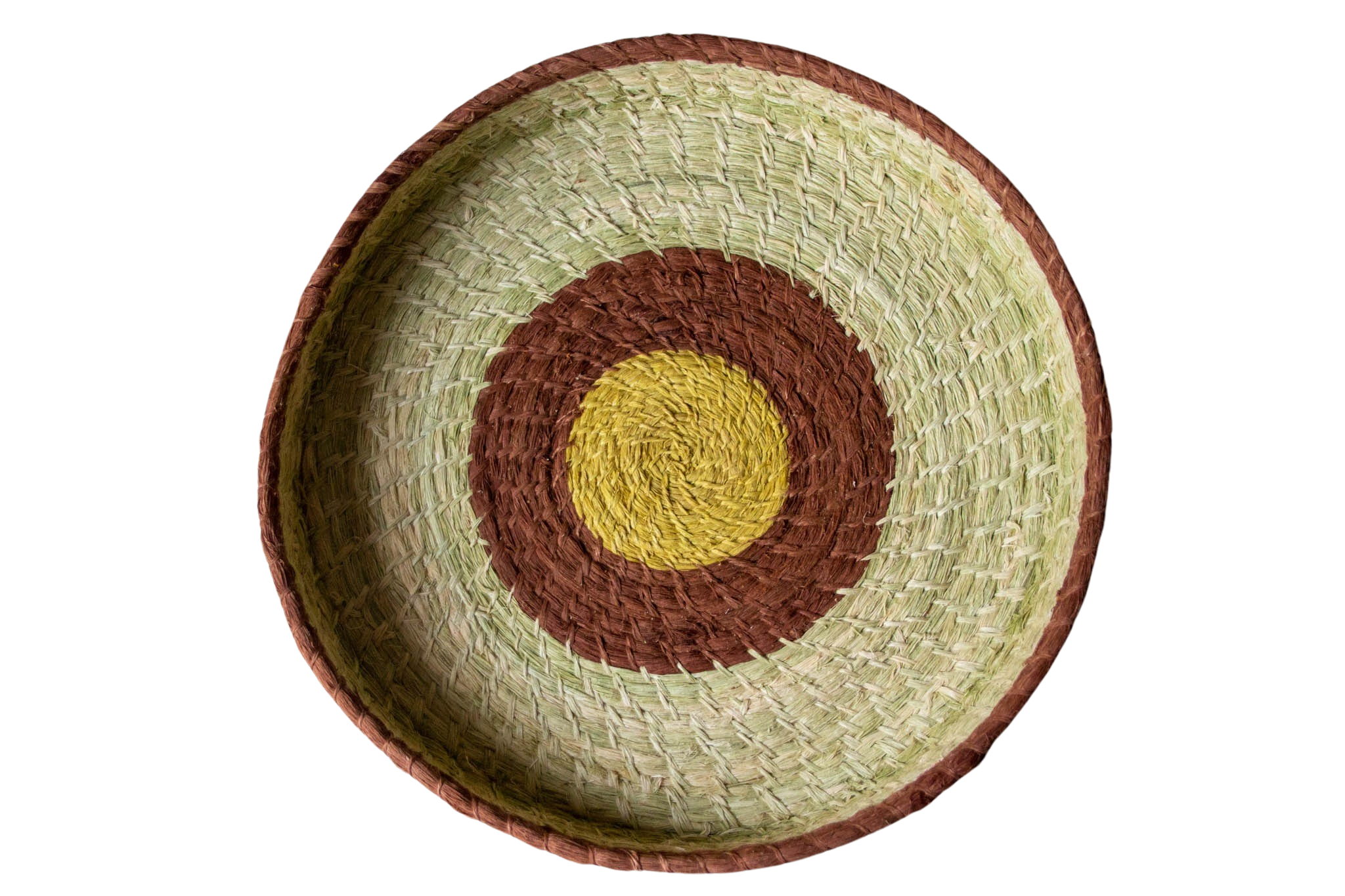 L Wichí Luna basket of chaguar fiber 