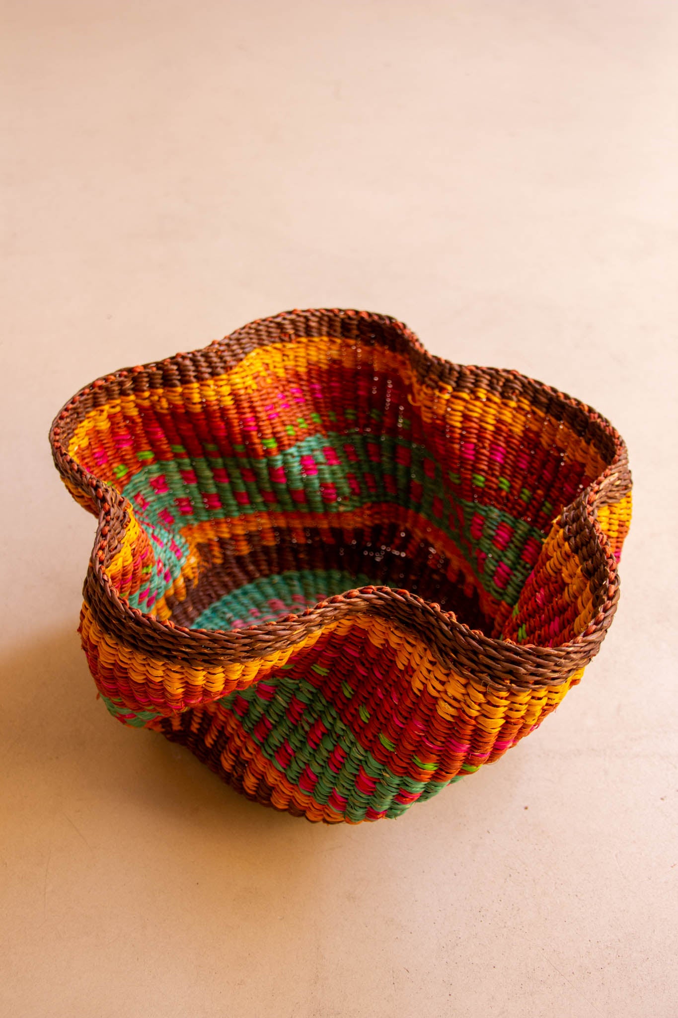 Natural Tiny Pakurigo Wave basket