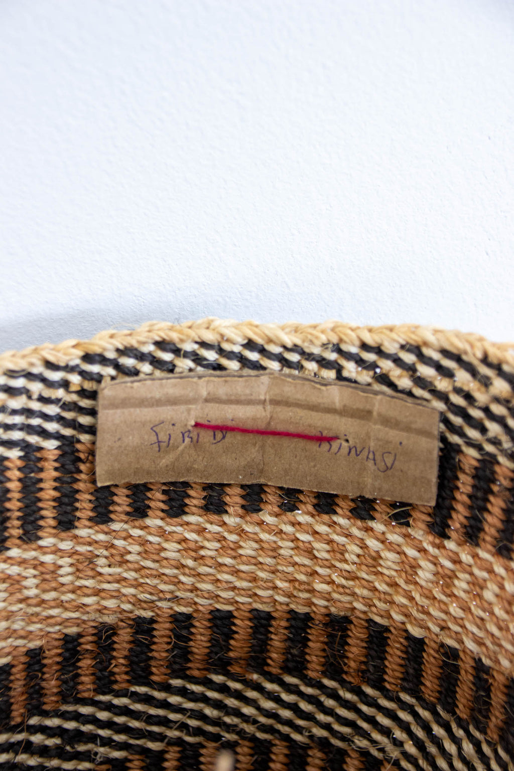 Cesta africana S Firidi de sisal