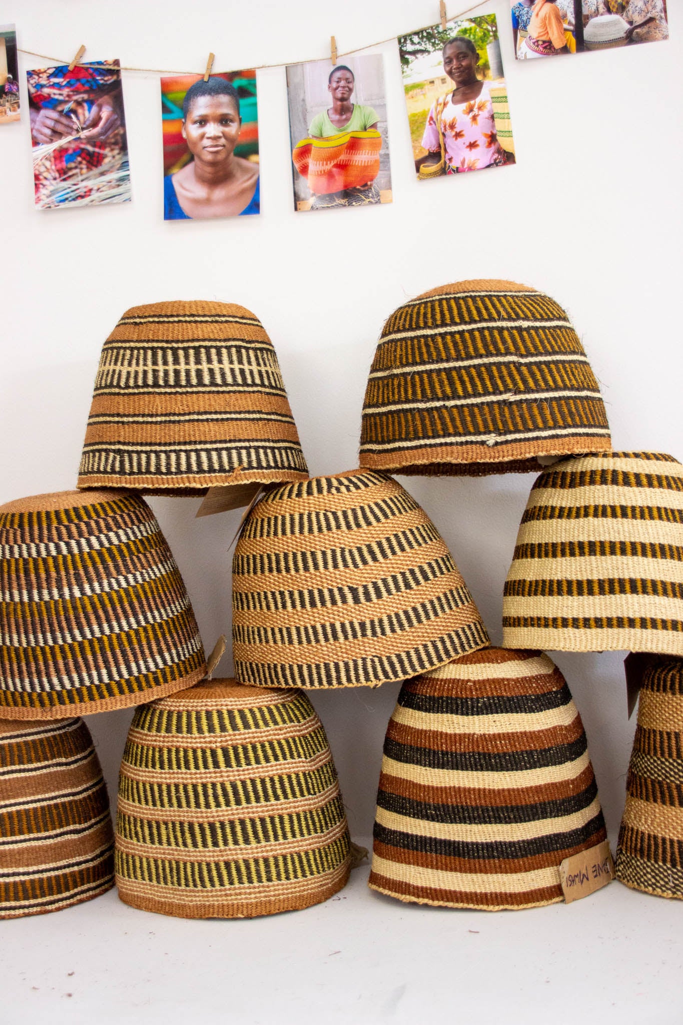 Cesta africana S Tsavo de sisal