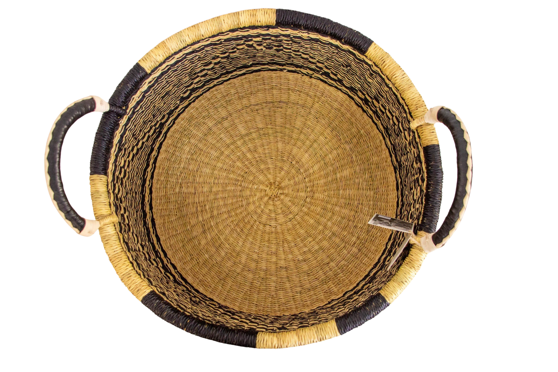 Terracotta and green Baba Half laundry Basket