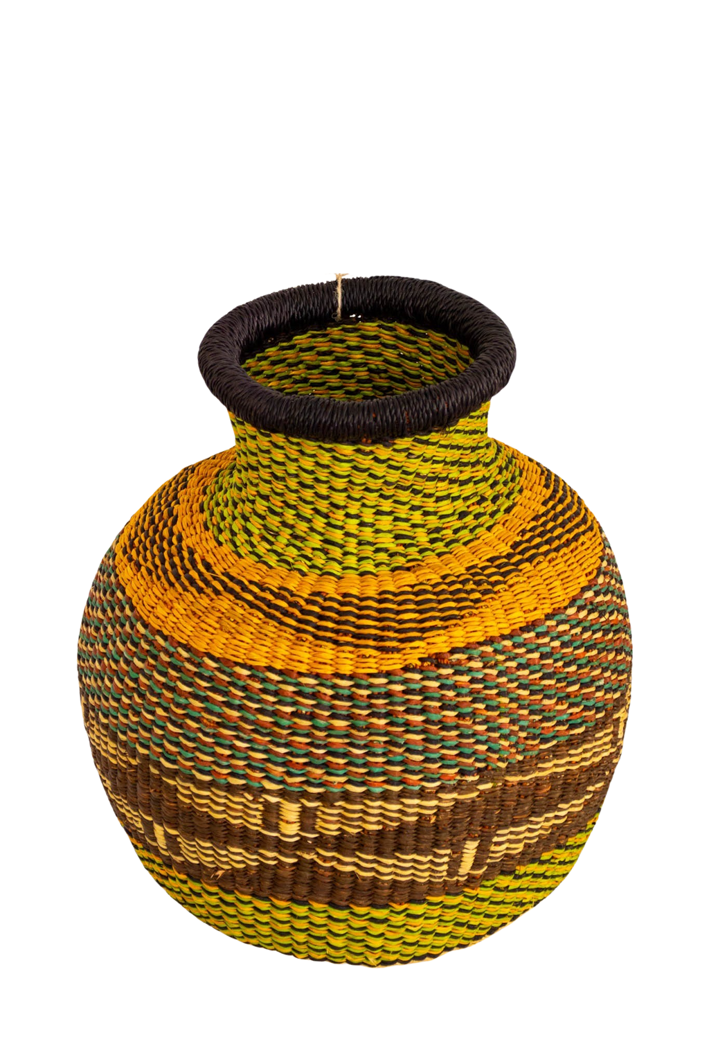 Cesta africana Tiny Jemima Assibi de fibra natural