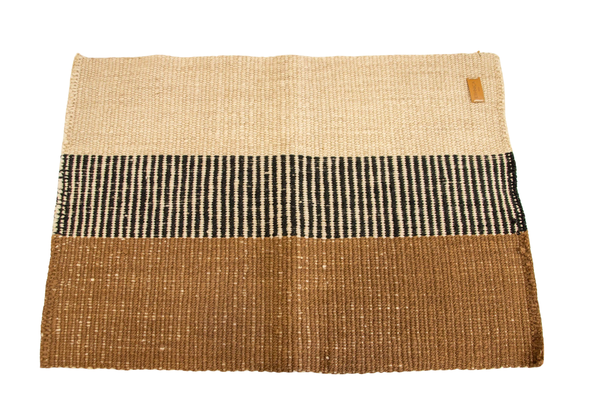 Alfombra Mokka S de lana de oveja 100% y tintes naturales