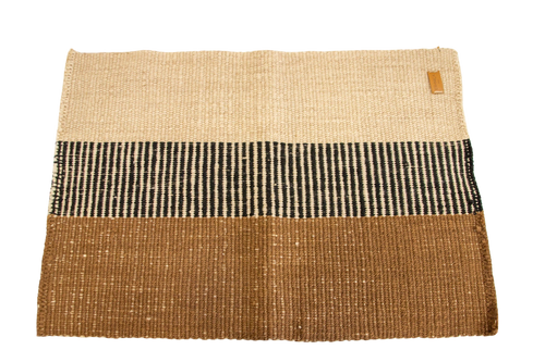 Alfombra Mokka S de lana de oveja 100% y tintes naturales