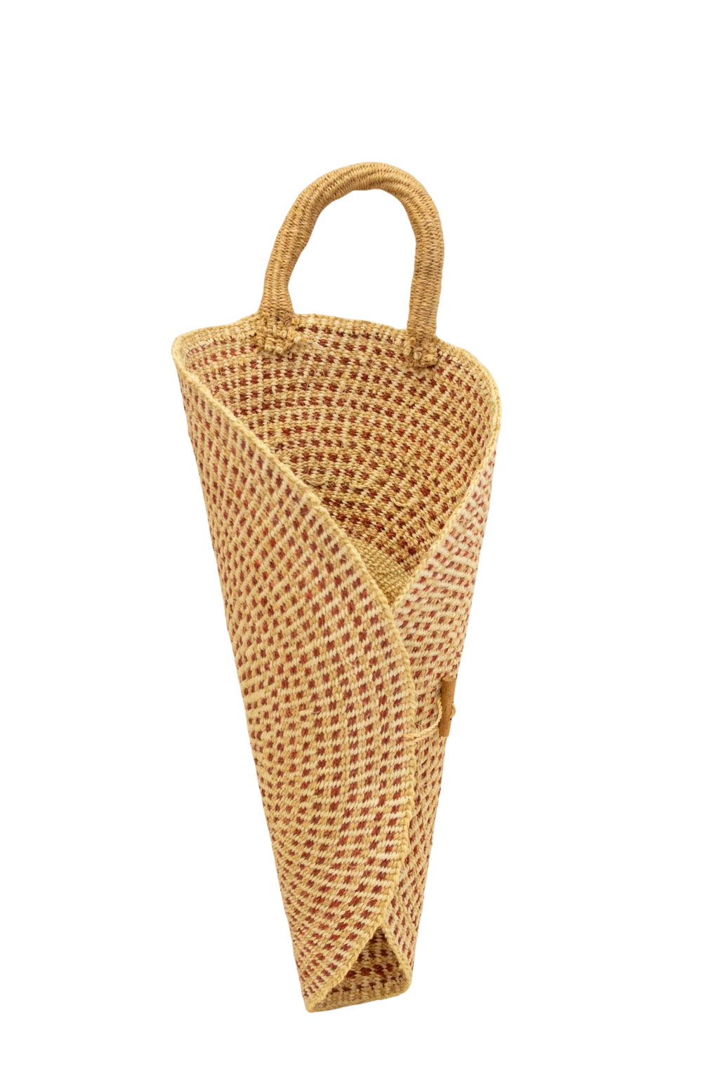 Cesta africana para flores Terracotta de sisal