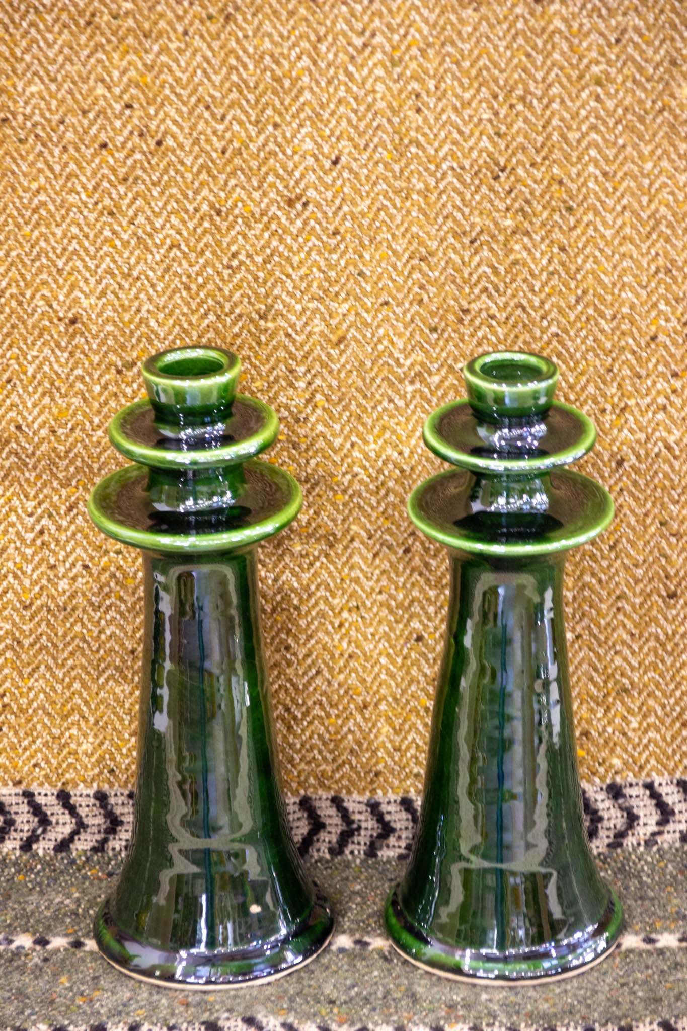 Candelabro verde Aysha - Candelabro - ETHNICA DECO