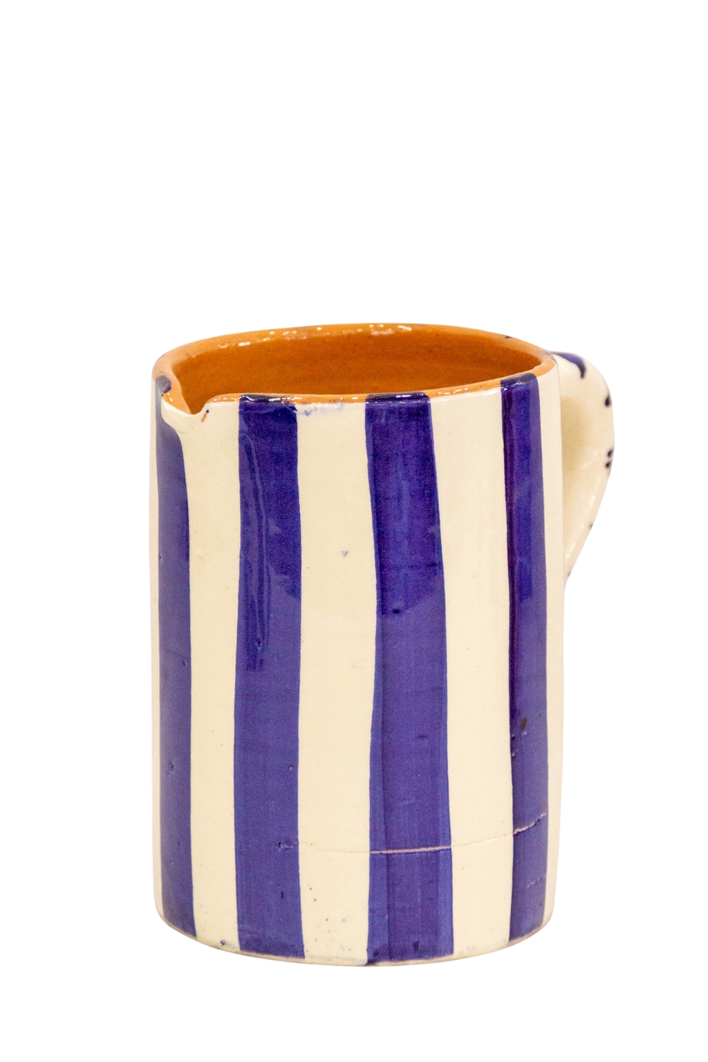 Jarrita Blue Stripes - Jarra - ETHNICA DECO