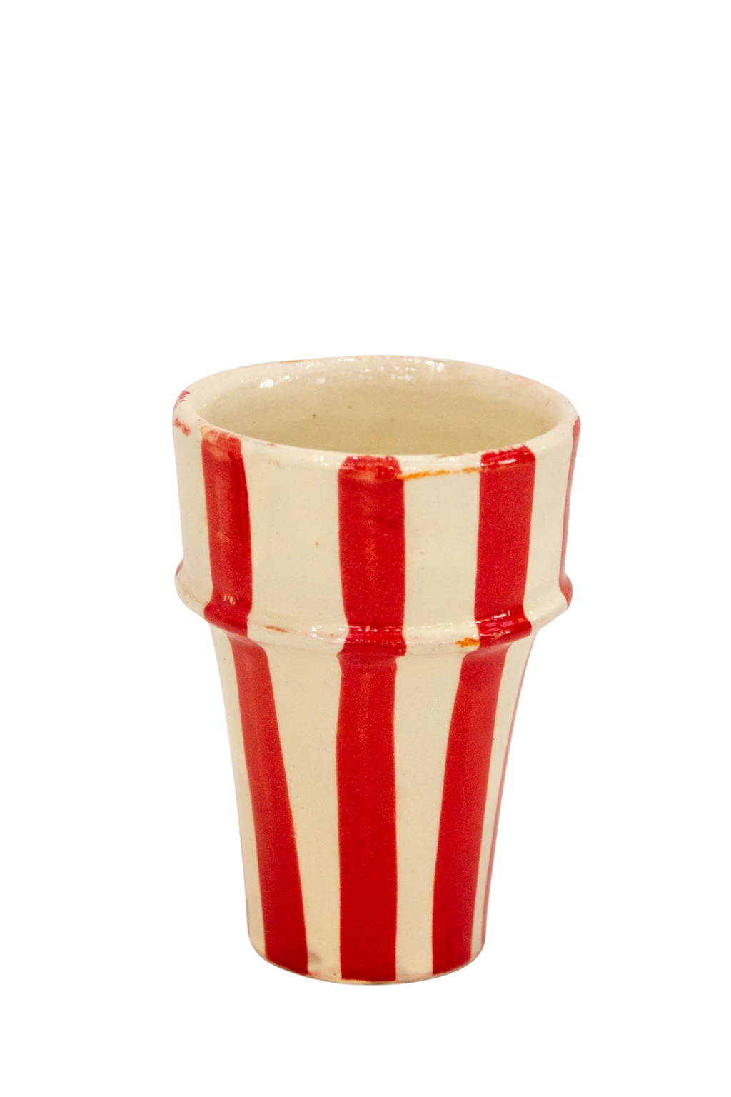 Vaso Red Stripes - Vaso - ETHNICA DECO