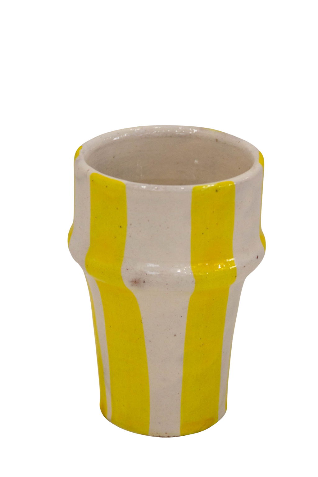 Vaso Yellow Stripes - Vaso - ETHNICA DECO