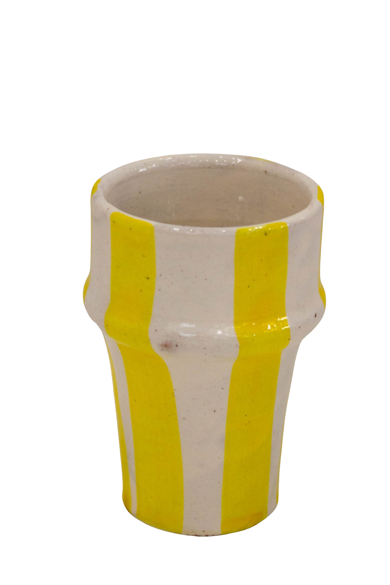 Vaso Yellow Stripes - Vaso - ETHNICA DECO