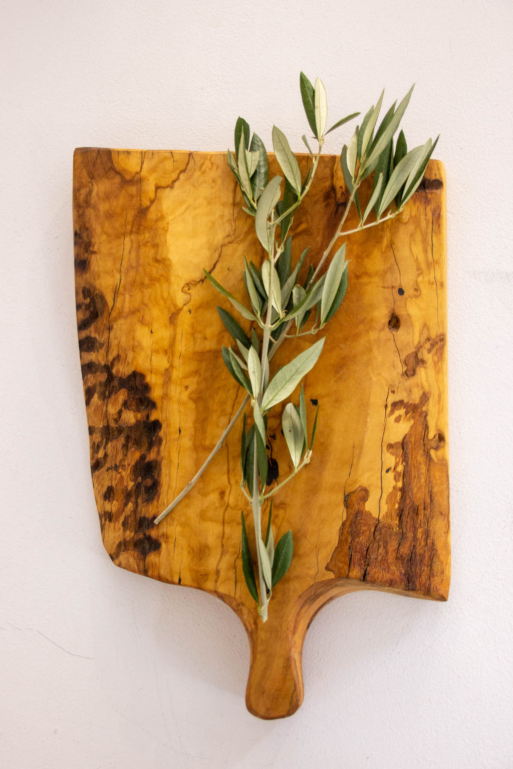 Tabla Martín L de madera de olivo - Tabla - ETHNICA DECO