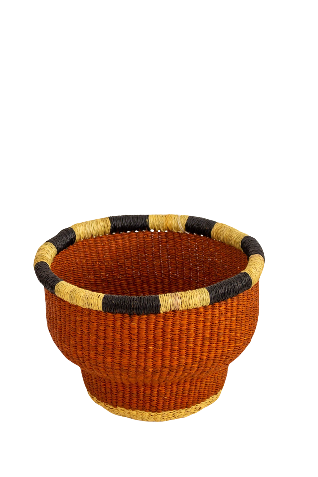 Cesta africana Drum Basket teja - Cesta - ETHNICA DECO