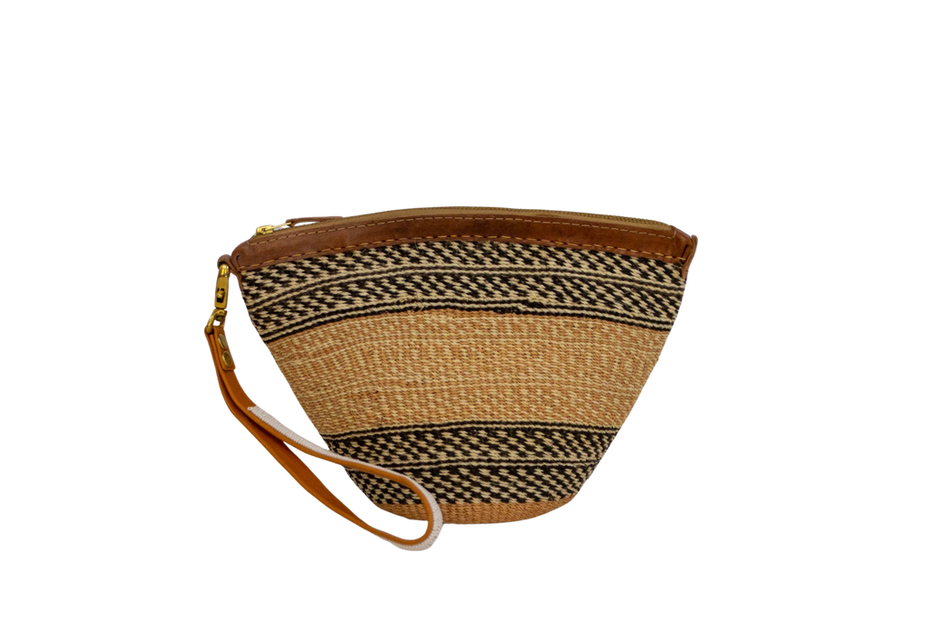 Bolso africano de mano Jane de sisal