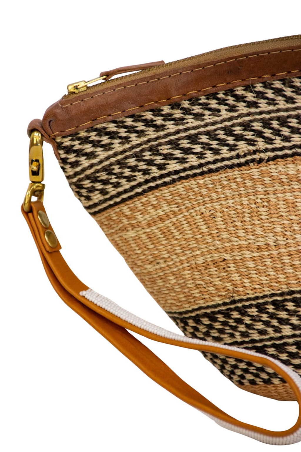 Bolso africano de mano Jane de sisal