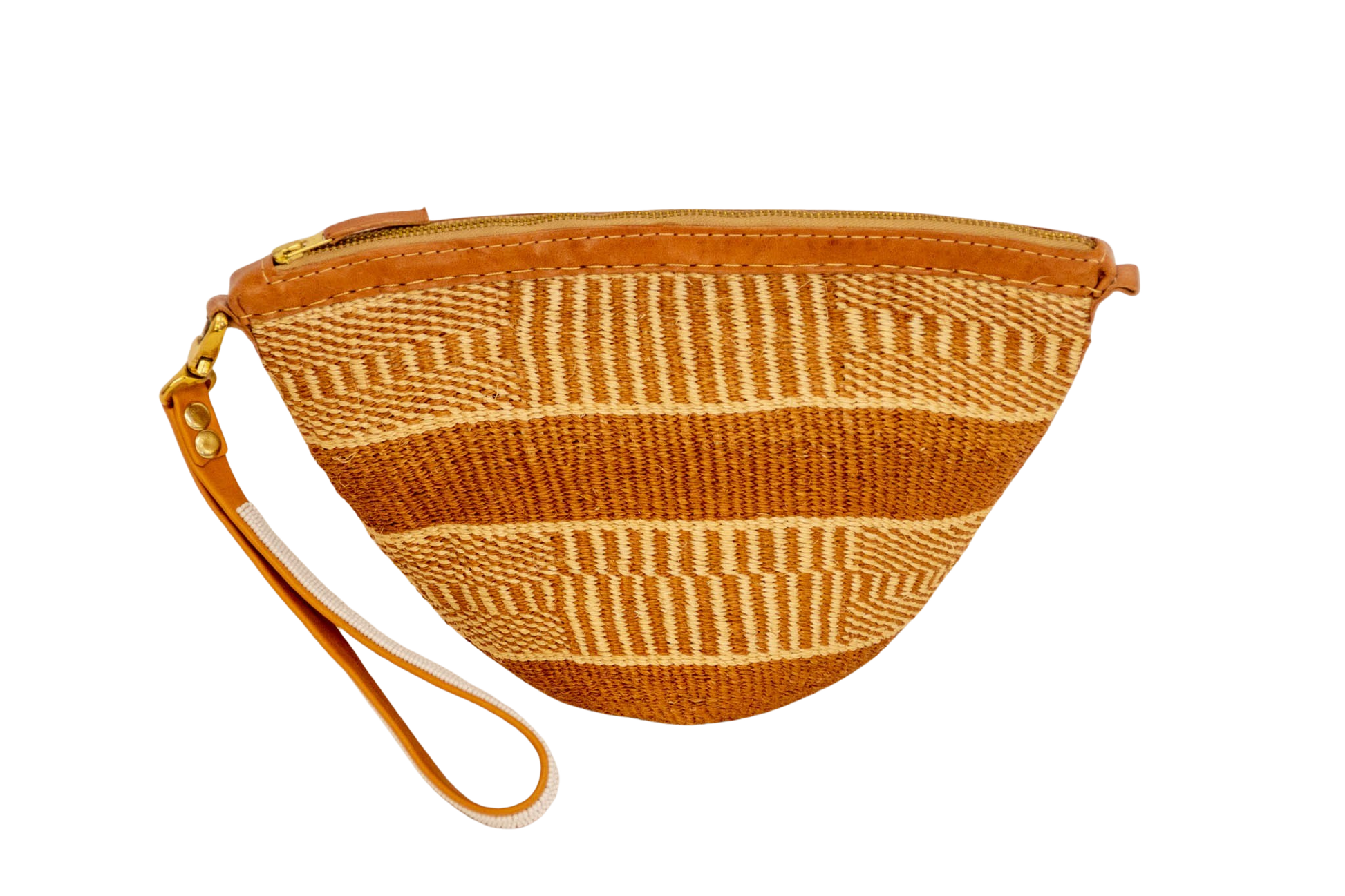 Bolso africano de mano Devota de sisal