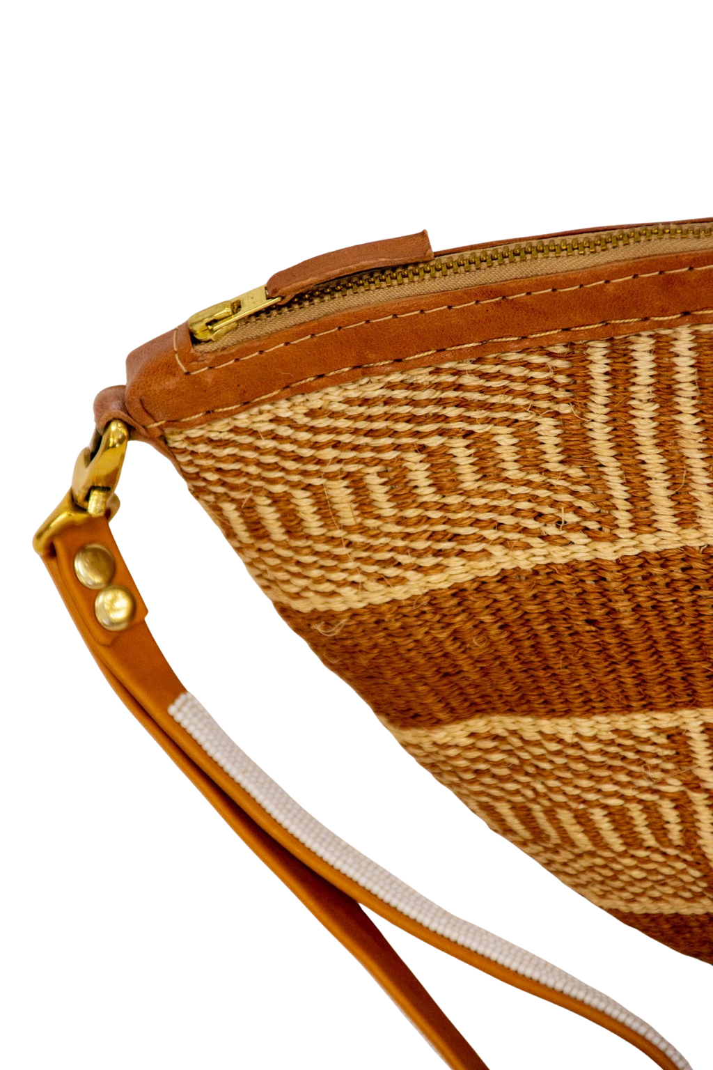 Bolso africano de mano Devota de sisal