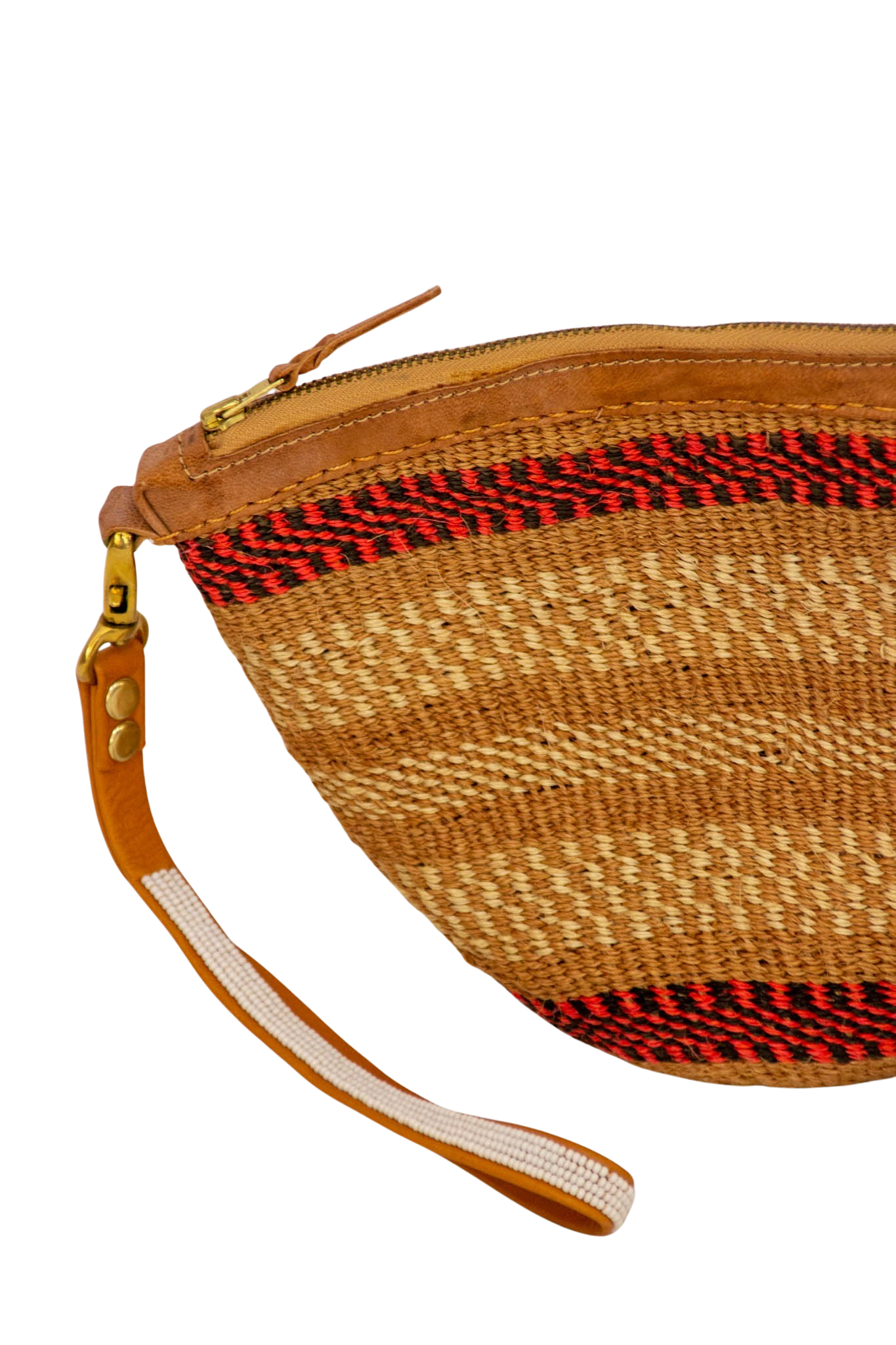 Bolso africano de mano Mutave de sisal