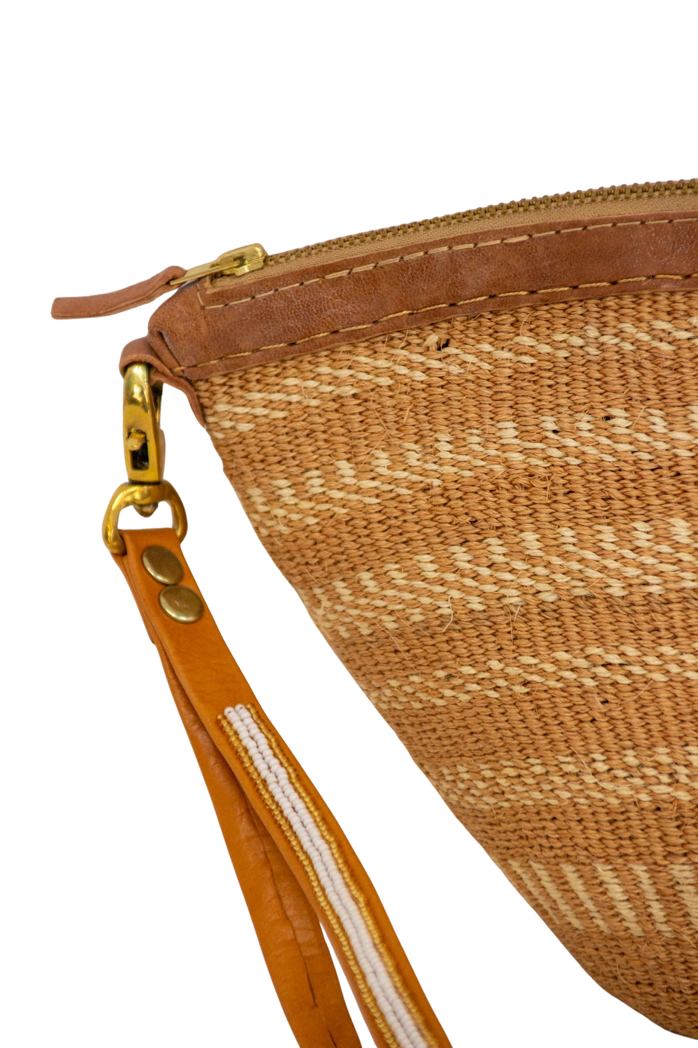 Bolso africano de mano Elimnata de sisal