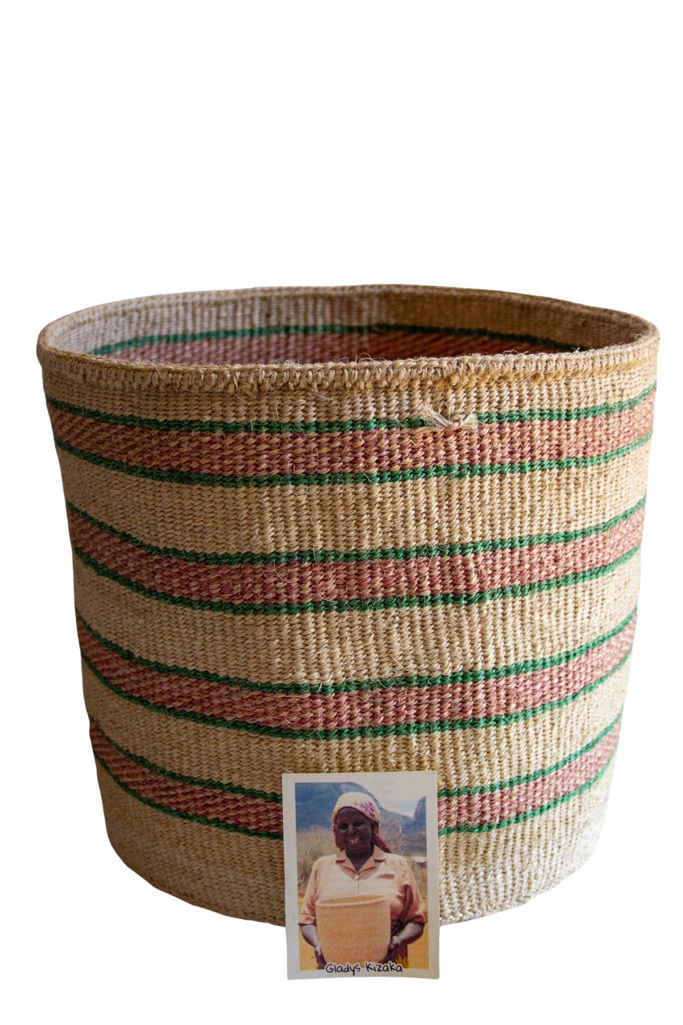Maasai fruit basket of Sisal