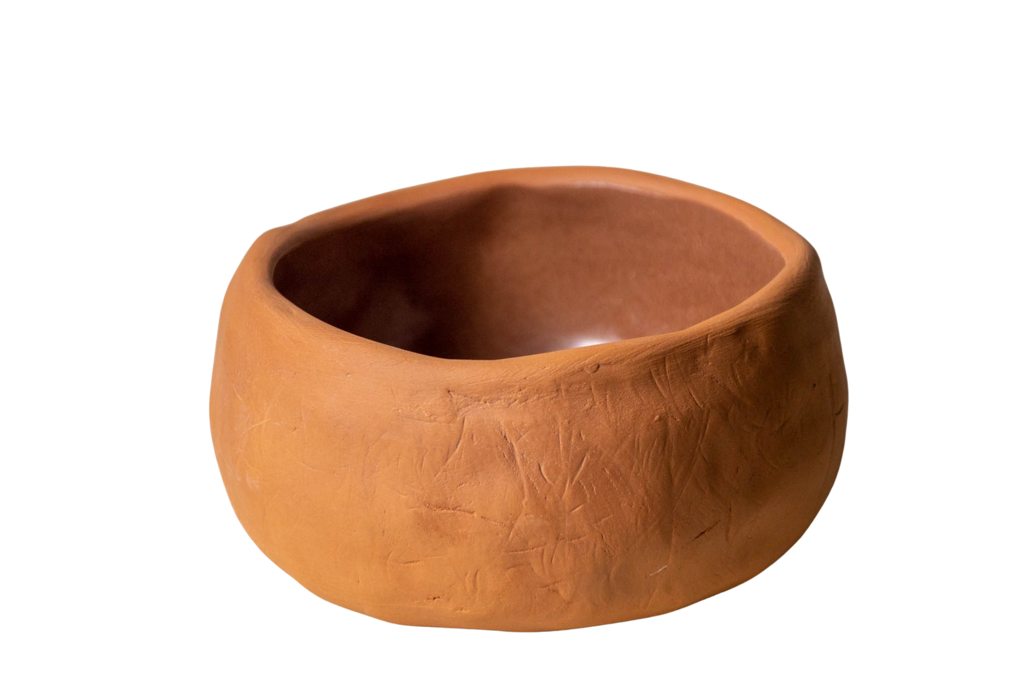 Brown ceramic bowl 