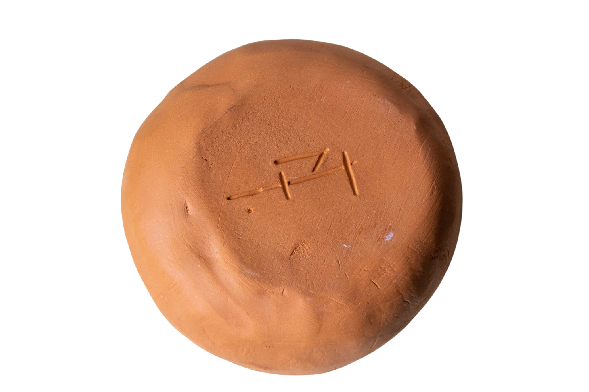 Brown ceramic bowl 
