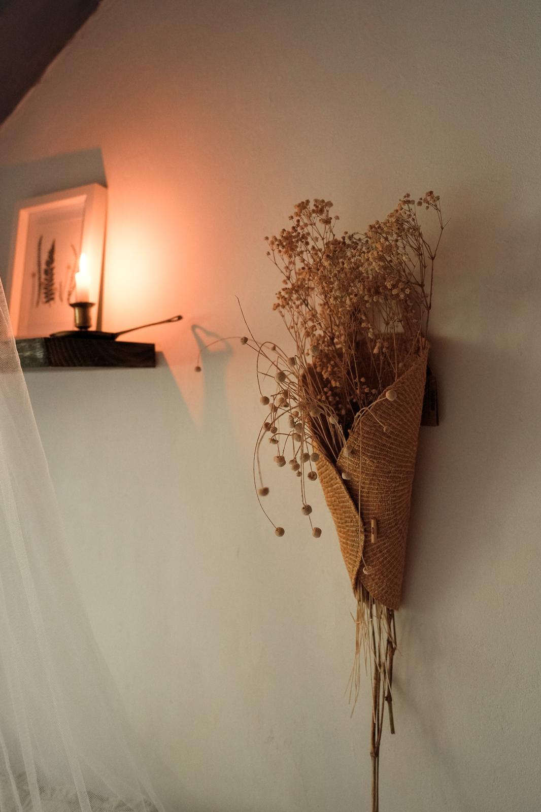 Cesta africana para flores Terracotta de sisal