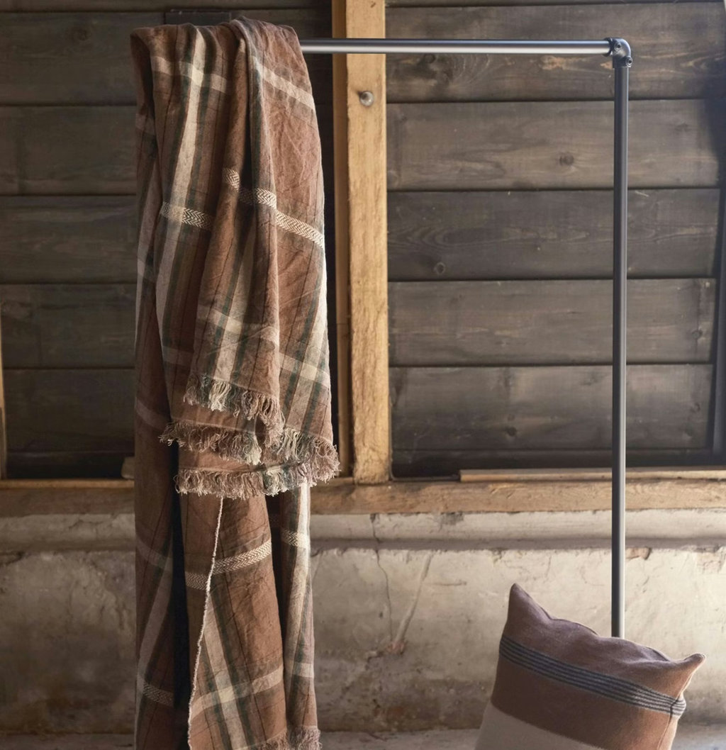 Green cushion cover 100% recycled cotton 