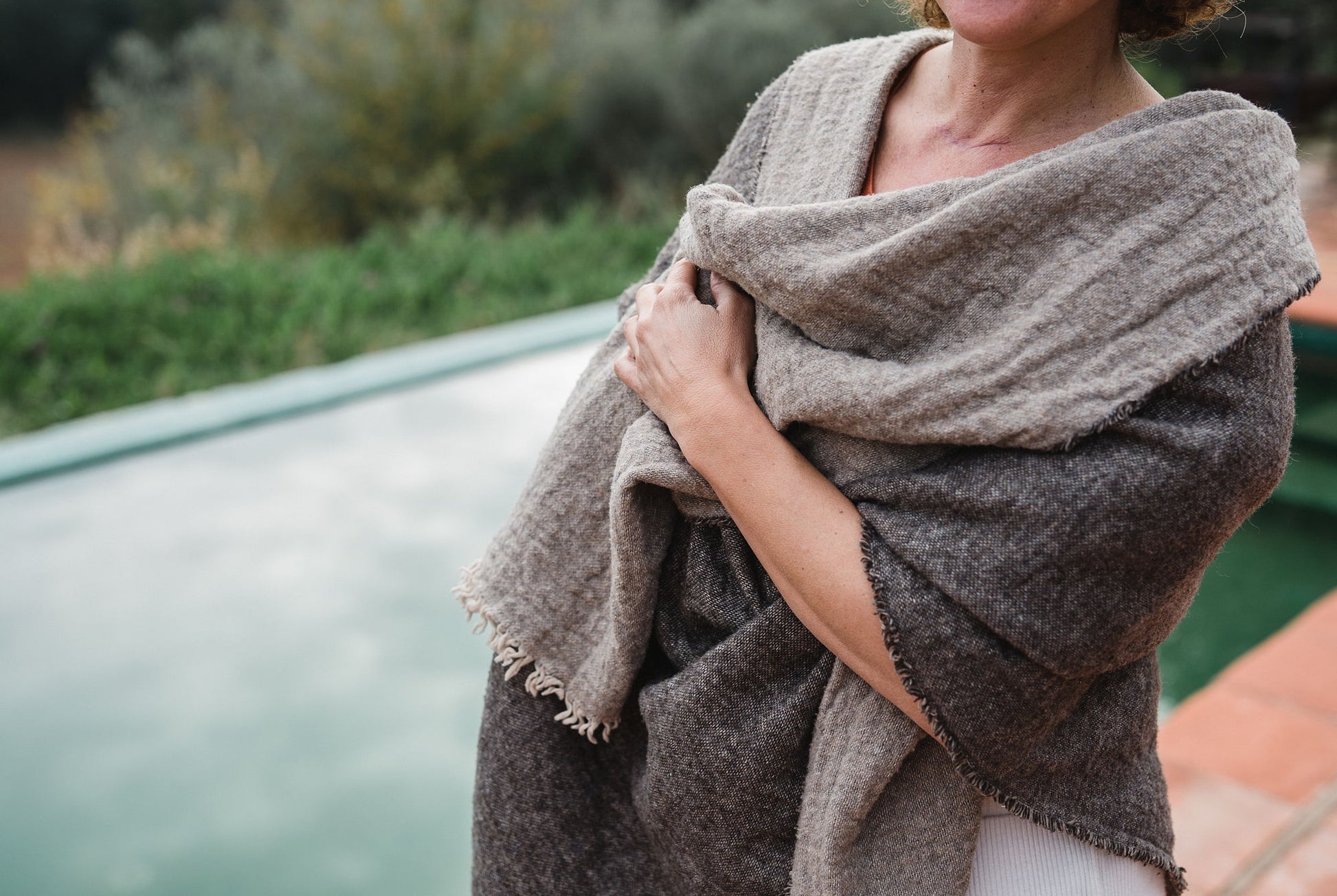 Manta topo bicolor 130 x 170 cm