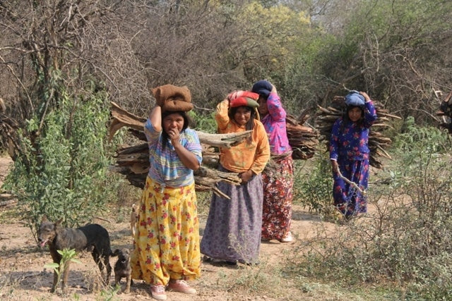 Bolso Wichí Ichalaj de fibra de chaguar