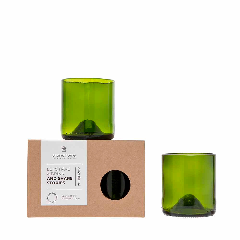 vasos-cristal-verde-vidrio-reciclado-ethnica-deco