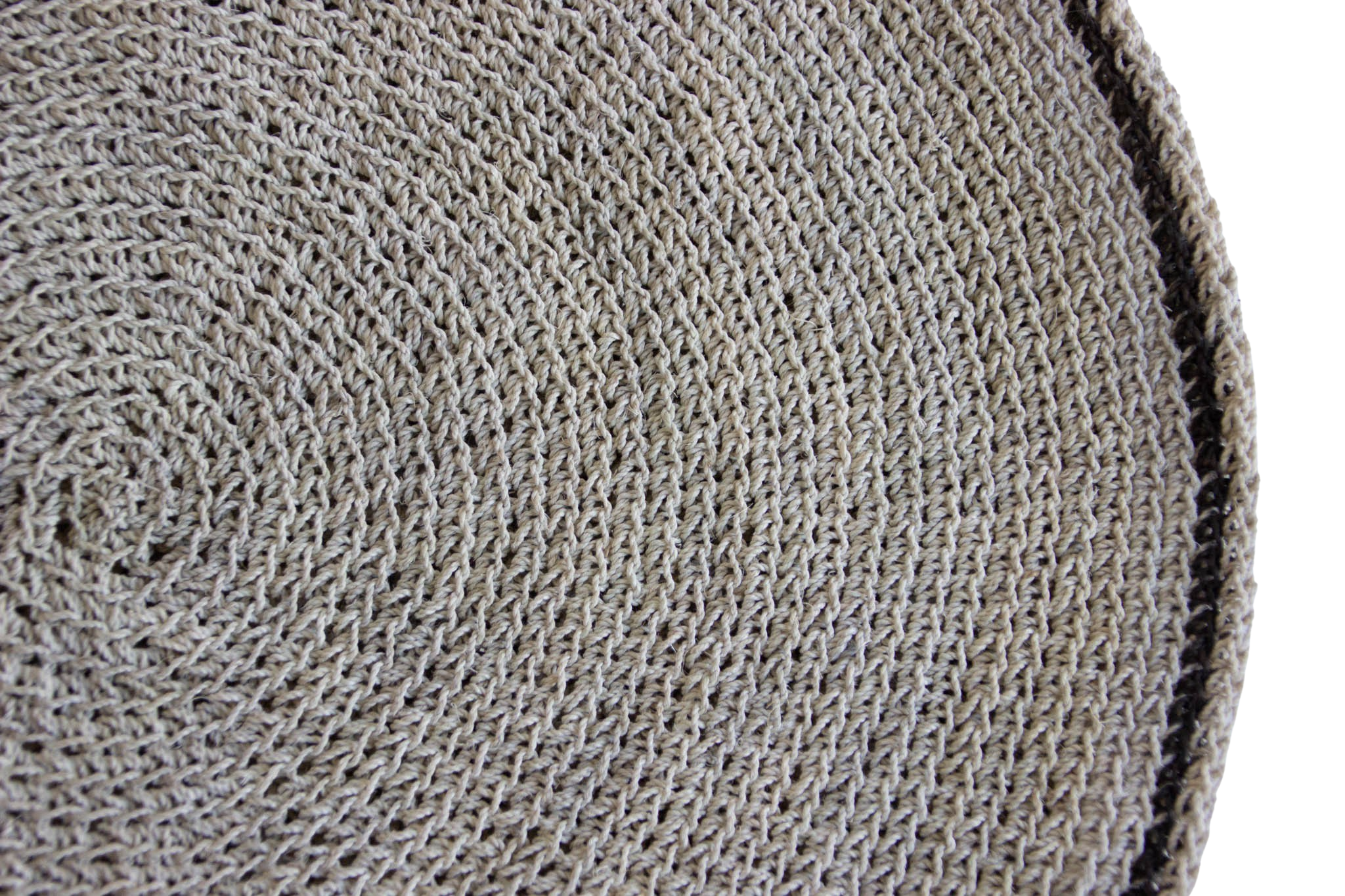 Set de 2 manteles individuales Wichí color piedra de fibra de chaguar - mantel - ETHNICA DECO