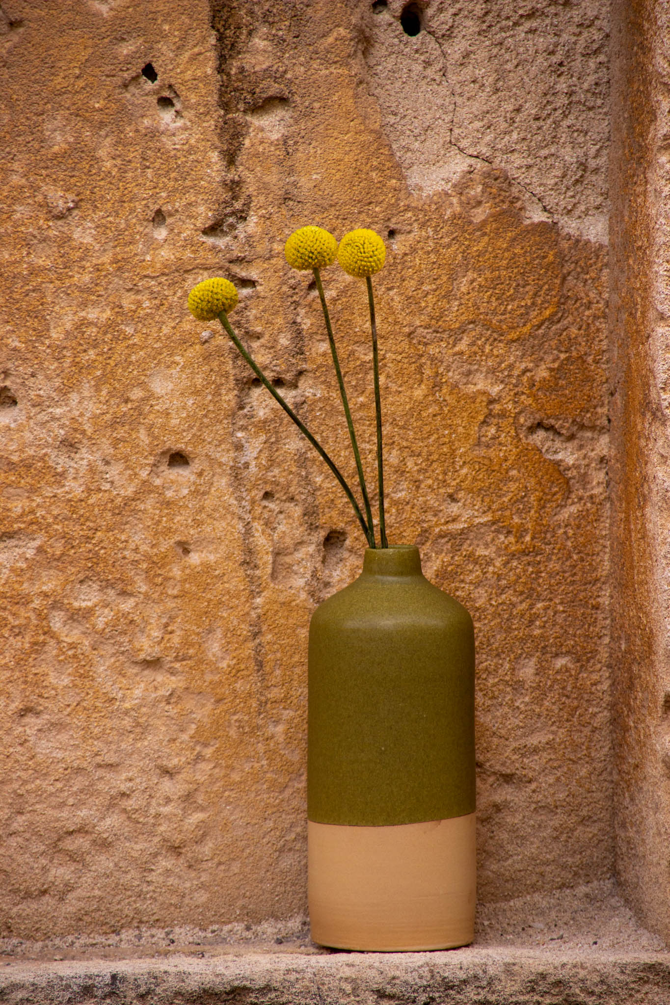 Green Mesquida Pistachio vase